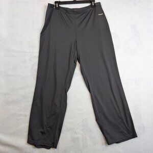 Reebok Men's Flex Black Athletic Track Jogging Gym Pants Small Stretch